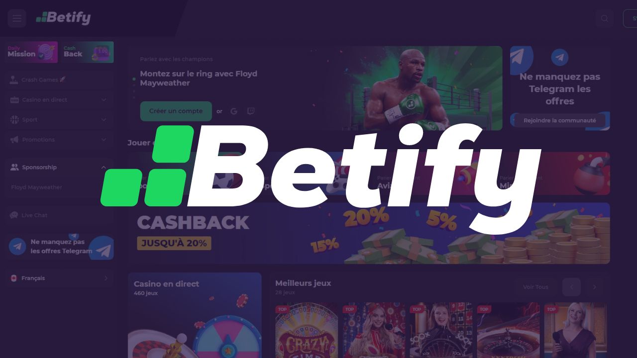 Code promo Betify : inscription et bonus exclusifs