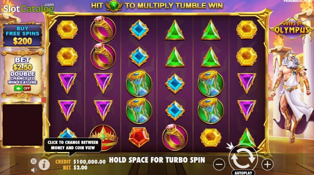 Gates of Olympus jeu casino