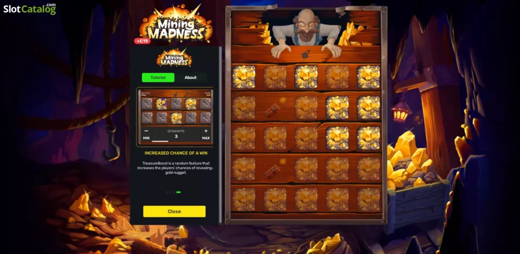 Mining Madness jeu casino