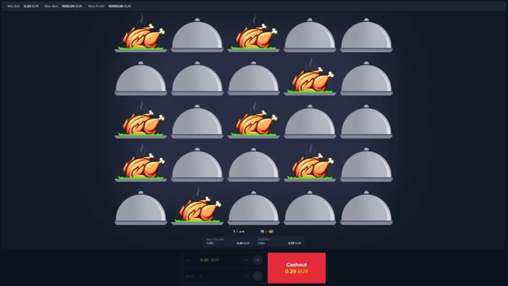 Chicken MyStake jeu casino