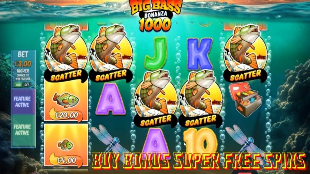 Big Bass Bonanza jeu casino