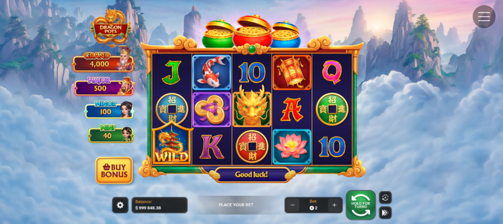 Dragon Pots jeu casino