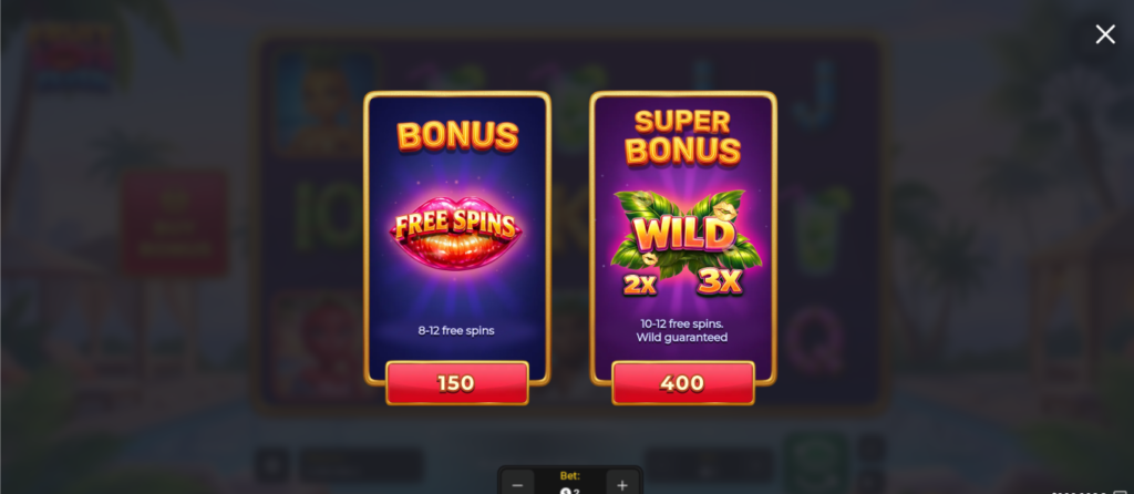Fruit Love Fever jeu casino
