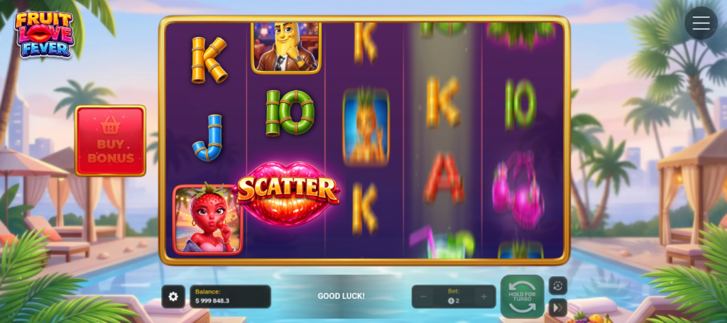 Fruit Love Fever jeu casino