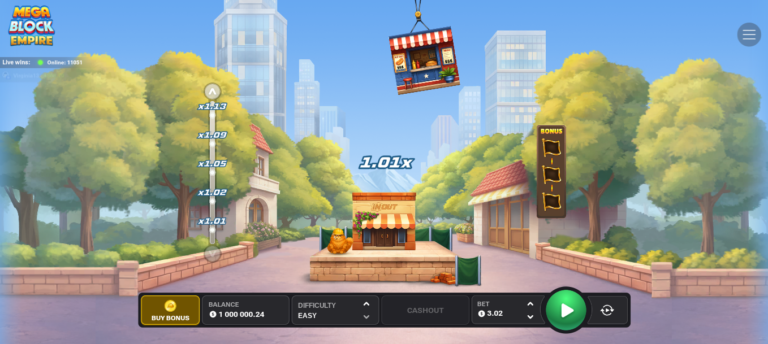 MegaBlock Empire : jeu casino, avis et démo
