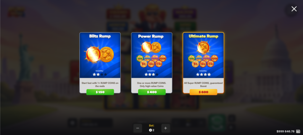 Rump & Friends jeu casino