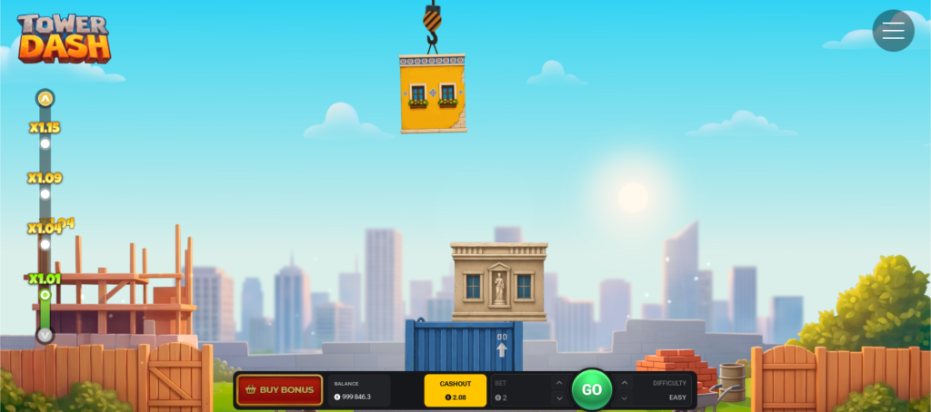 Tower Dash jeu casino