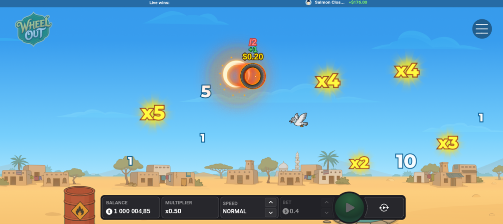 Wheel Out jeu casino