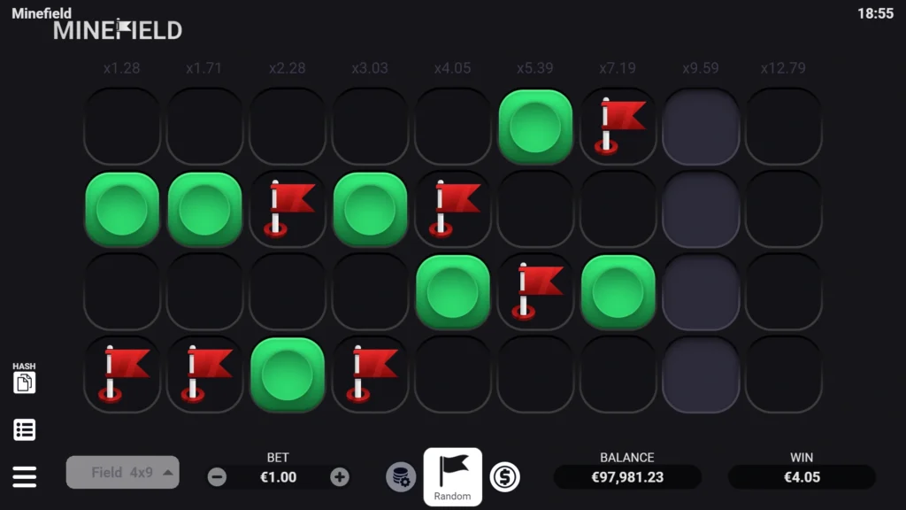 Mine Field app casino mobile : arnaque ou jeu fiable ? Cases révélées et multiplicateur